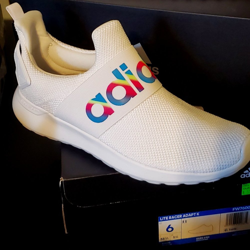 Adidas lite Racer Adapt size 4.5, 6